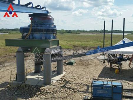 River Stone Crushing Processing