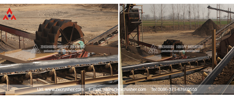 Sand washing machine