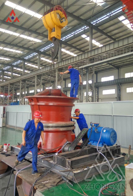 DP series single cylinder hydraulic cone crusher