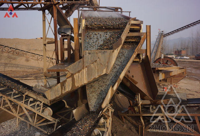 Vibrating screen