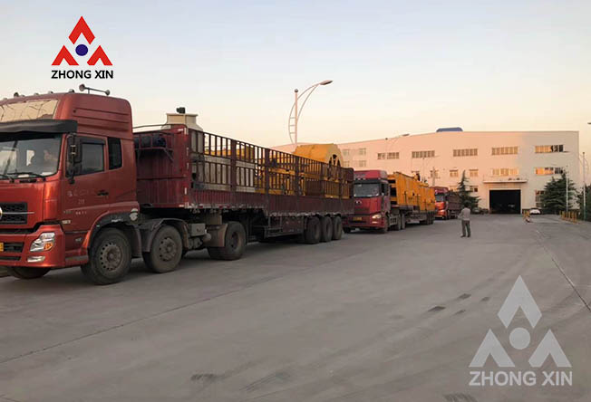 river pebble crushing production line