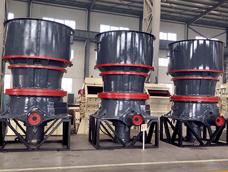 Single cylinder hydraulic cone crusher